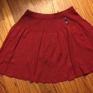 NWOT ribbed sweater material bottom skirt